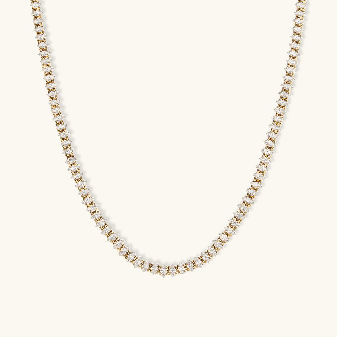 Wisteria Diamant Tennishalskette