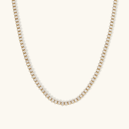 Wisteria Diamant Tennishalskette