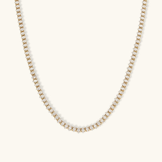 Wisteria Diamant Tennishalskette