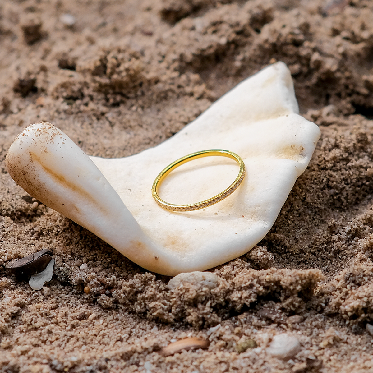 Zarra Pavé Goldring