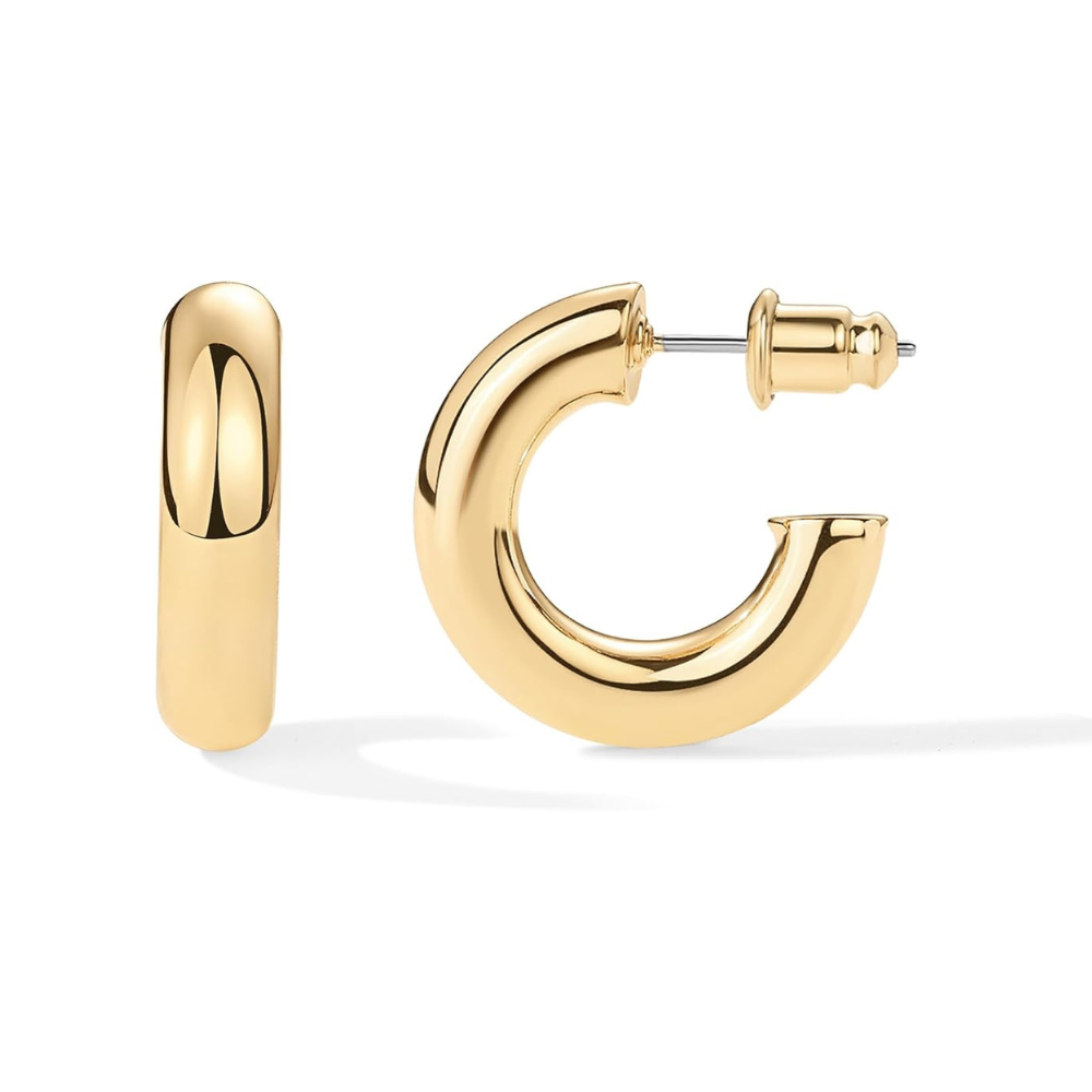 Sternenstaub Creolen | Gold
