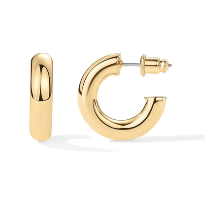 Sternenstaub Creolen | Gold