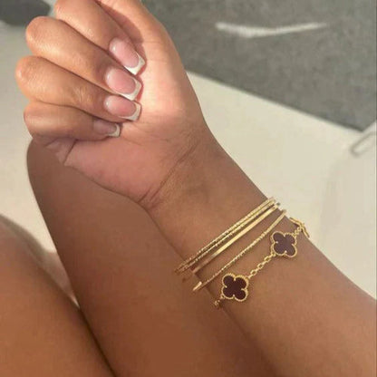 Trinity Armband Schwarz