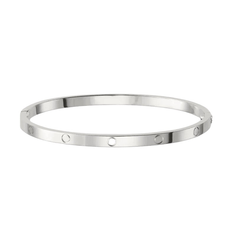 Ewigkeit Kettenglied Armband Schmal
