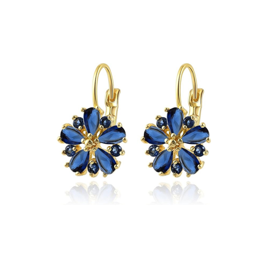 Calina Blume Ohrringe | Gold