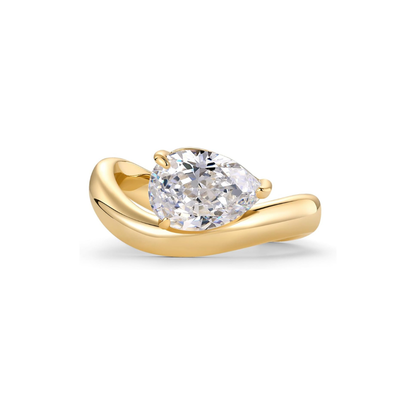 Wellig Versprechen Ring | Gold