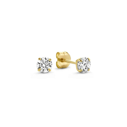 Larmes de Lune Stein Ohrring-Set | Gold