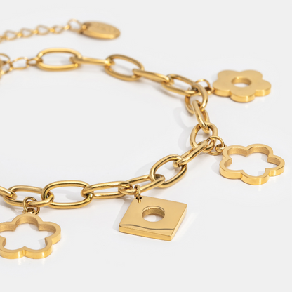 Lucky Daisy Anhänger Armband