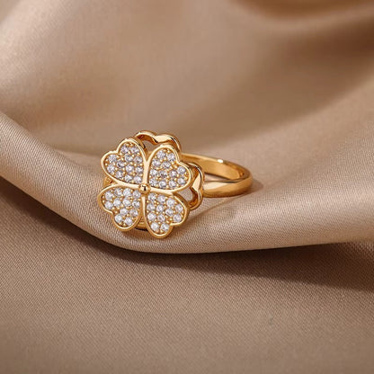 Kleeblatt-Ring