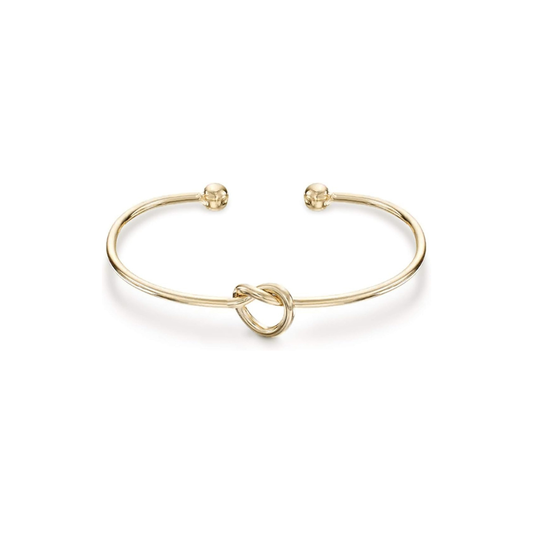 Liebe Knoten Unendlichkeit Armband | Gold