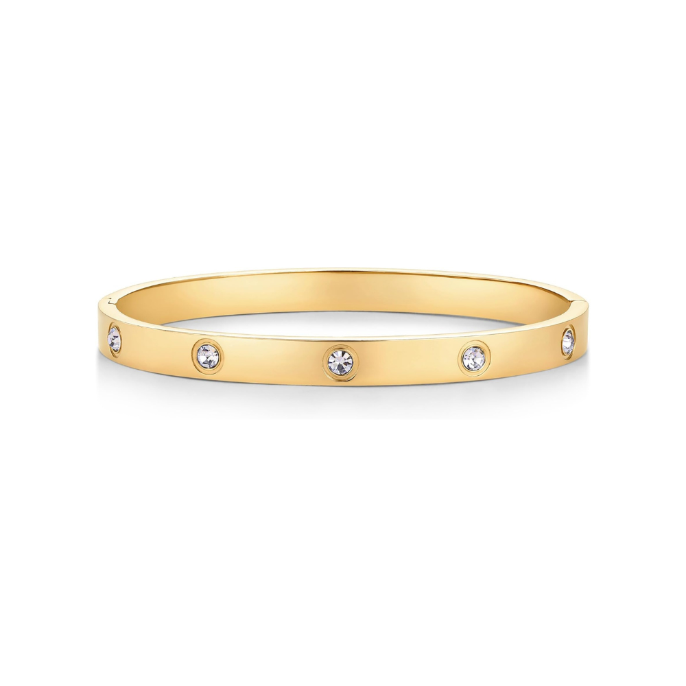 Halo Punkt Armband | Gold