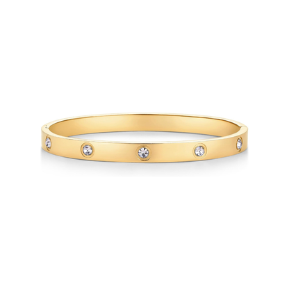 Halo Punkt Armband | Gold